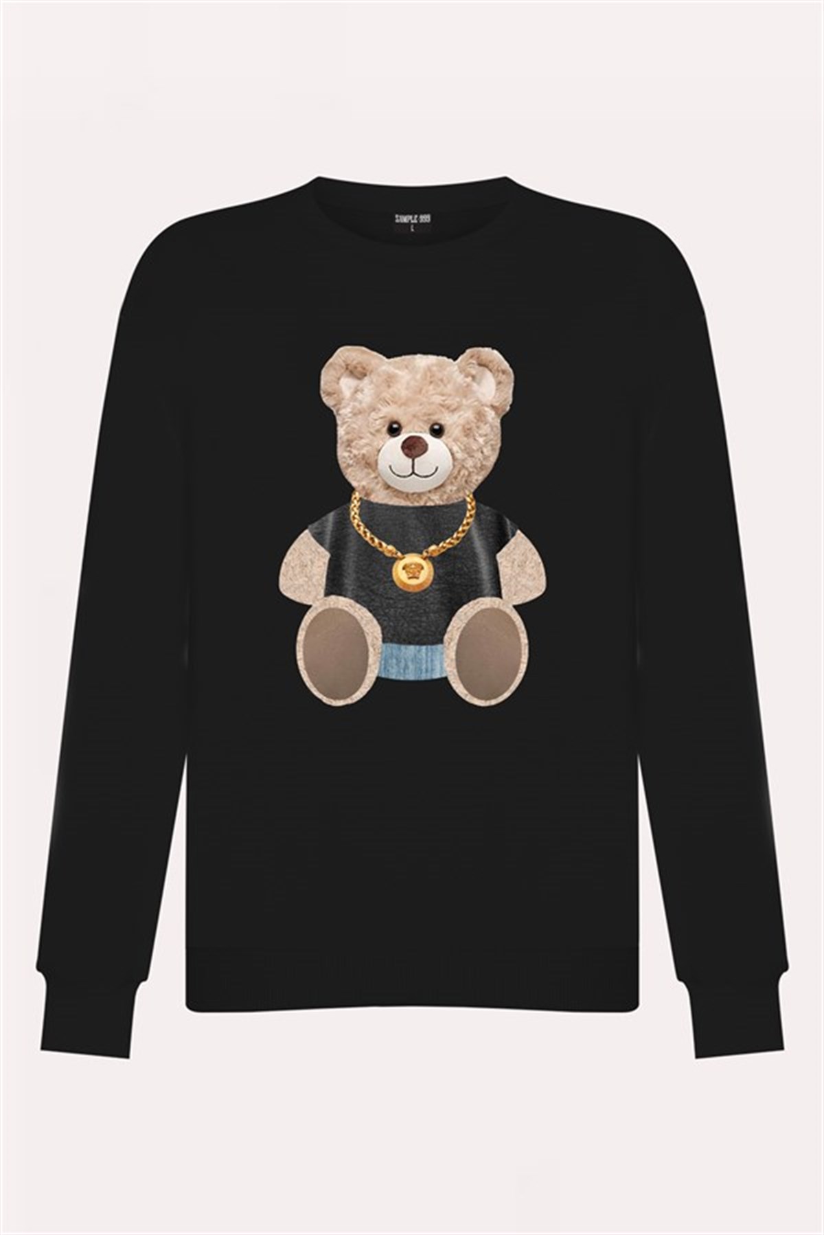 PRINTED TEDDY BEAR sweatshirt
