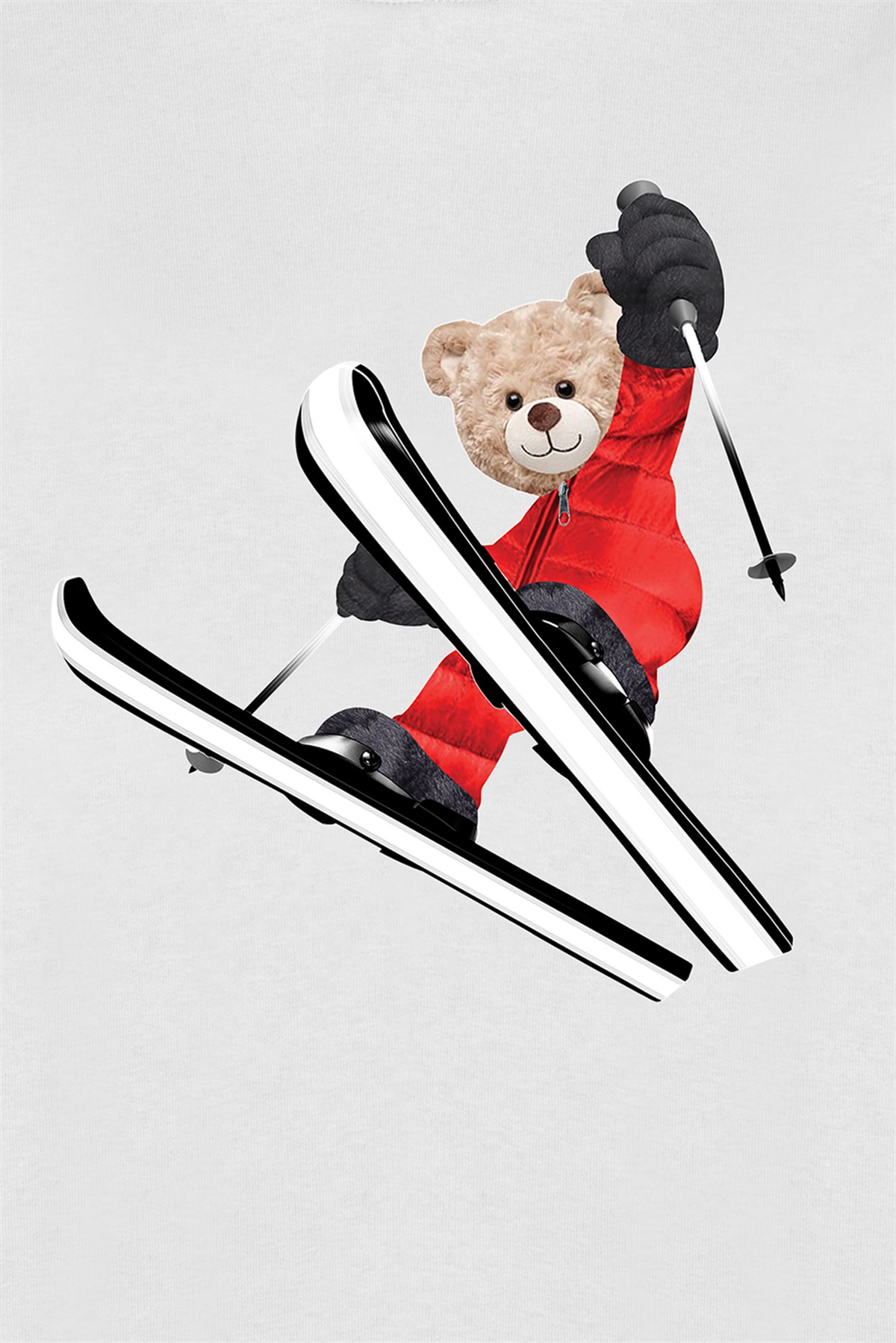 PRINTED TEDDY BEAR sweatshirt