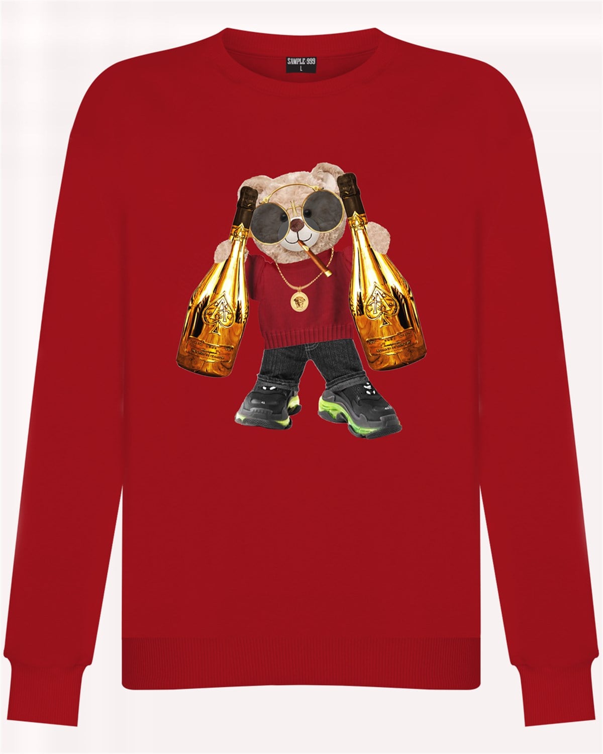 PRINTED TEDDY BEAR sweatshirt