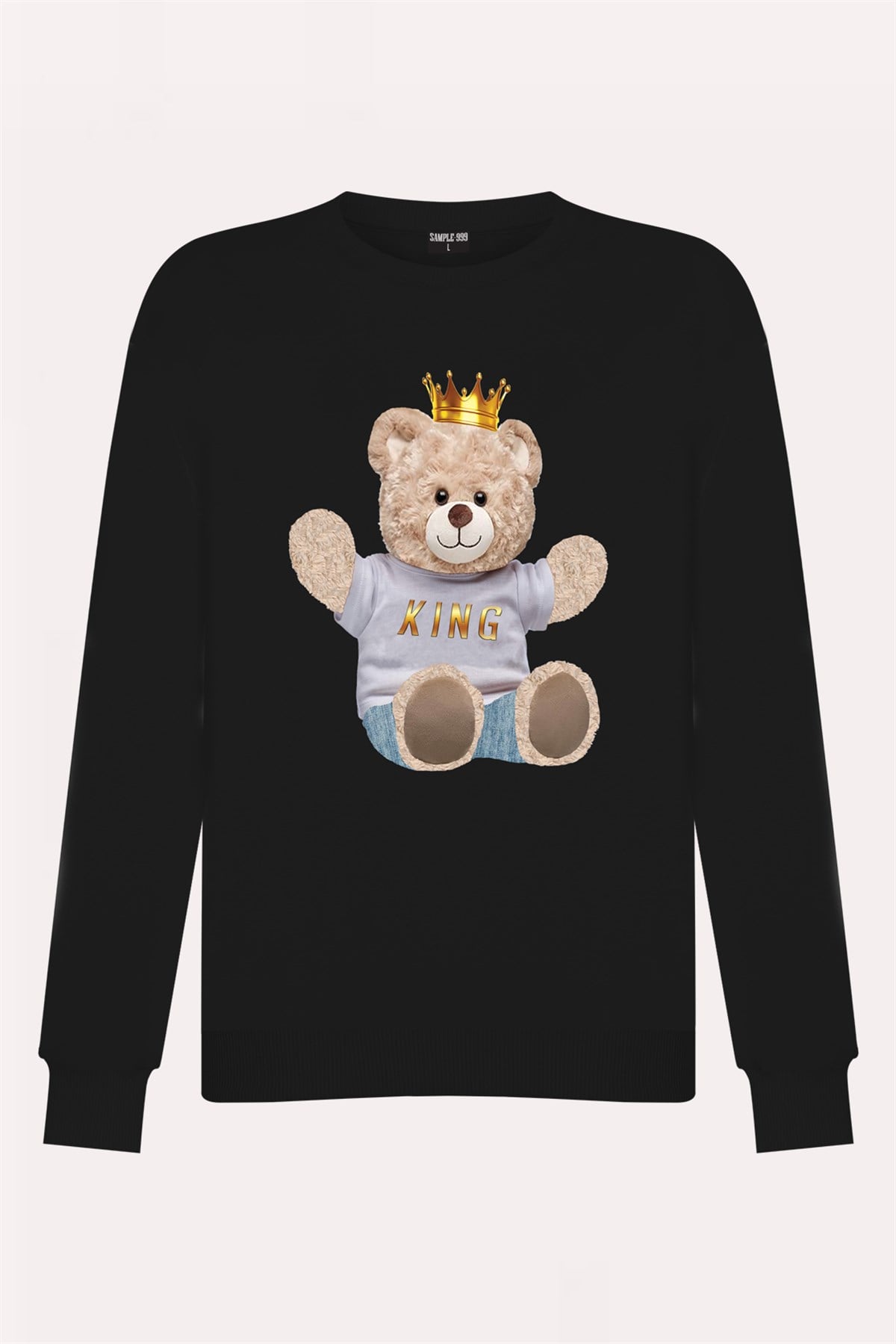 PRINTED TEDDY BEAR sweatshirt