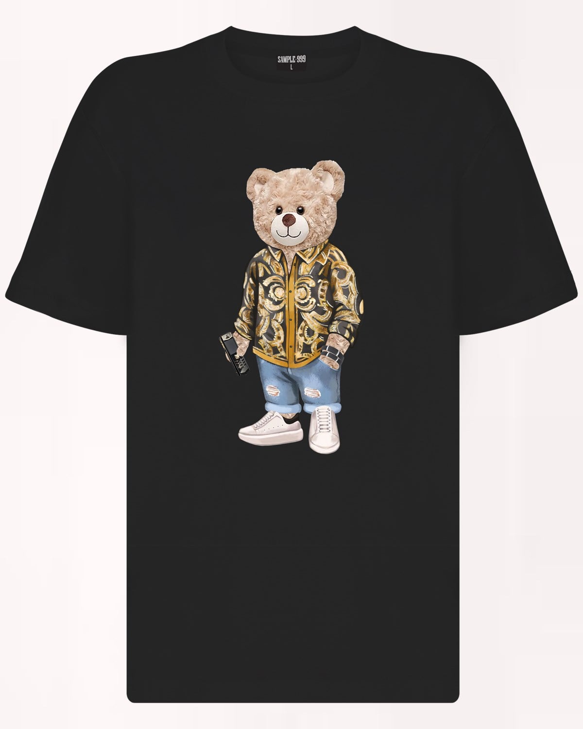 PRINTED TEDDY BEAR tshirt