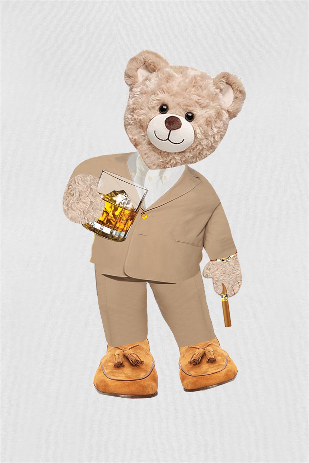 PRINTED TEDDY BEAR tshirt