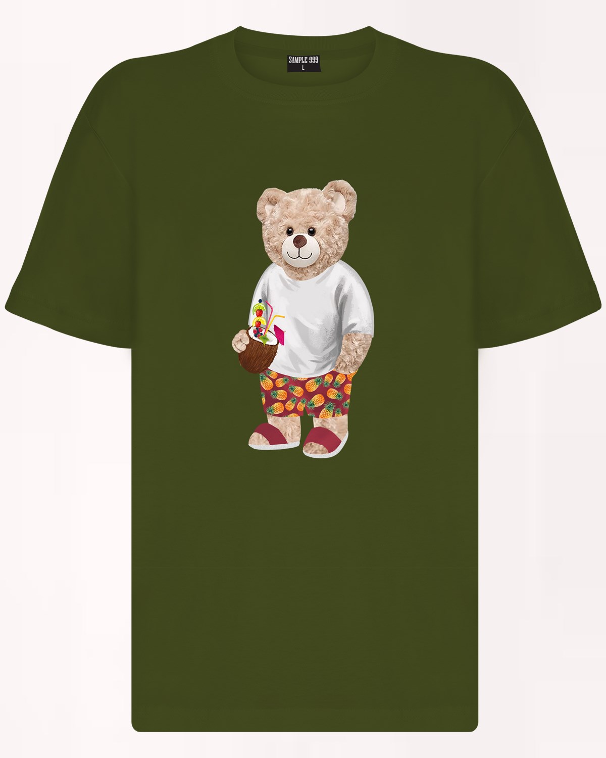 PRINTED TEDDY BEAR tshirt