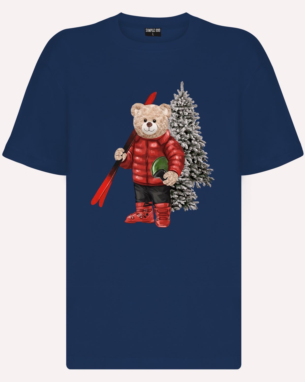 PRINTED TEDDY BEAR tshirt