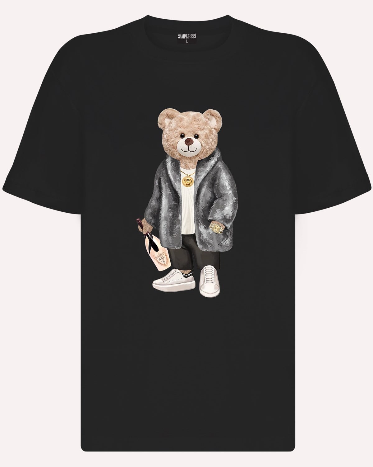 PRINTED TEDDY BEAR tshirt