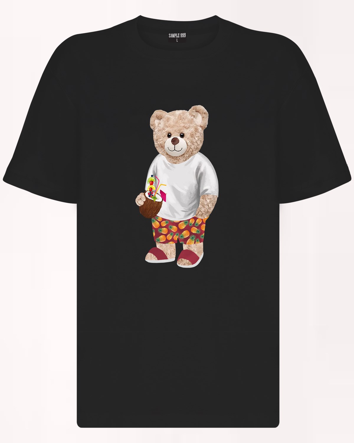 PRINTED TEDDY BEAR tshirt