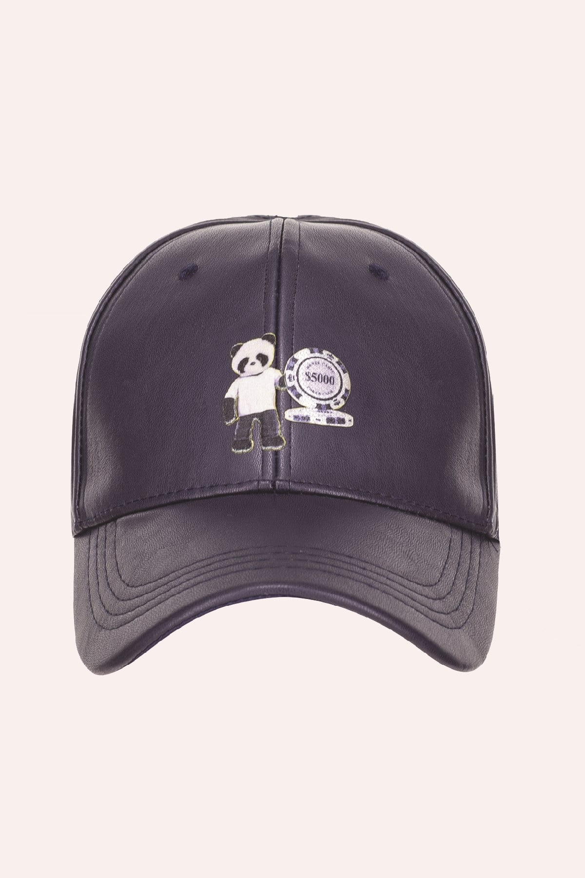 PANDA PATCH baseball cap (navy blue)
