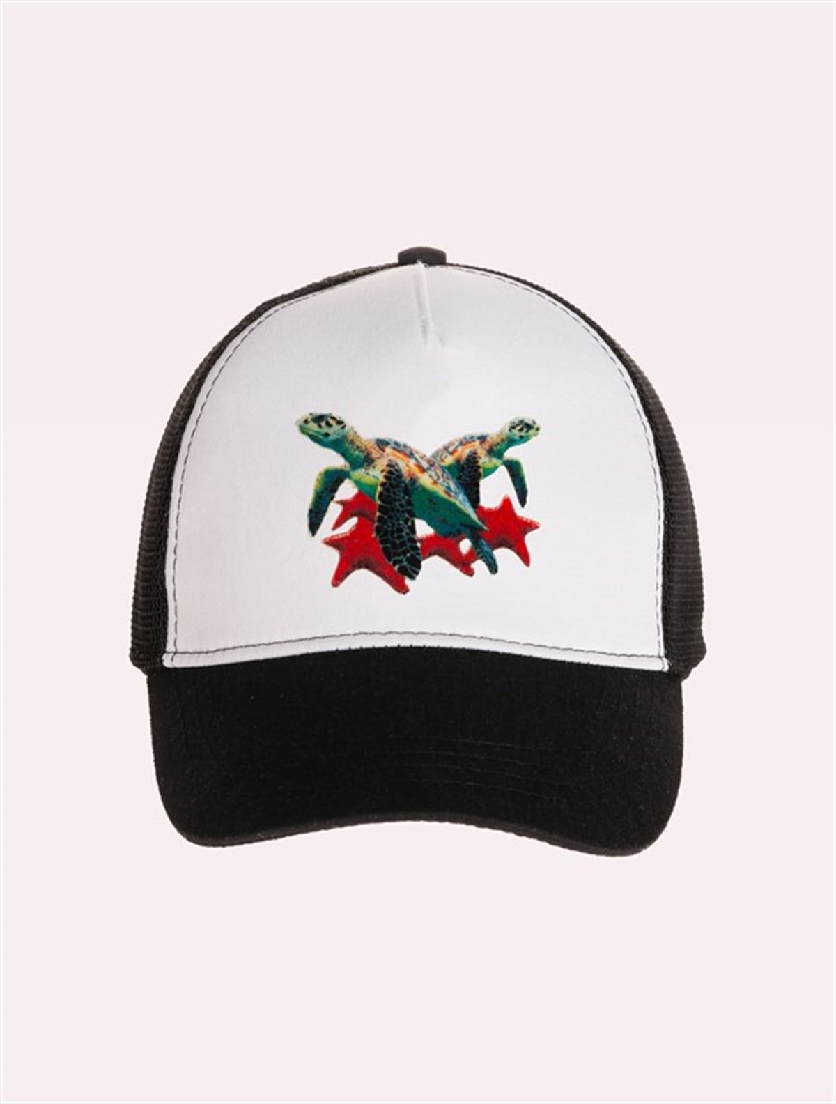 Velvet Shark Patch Hat