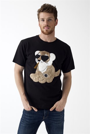 EMBROIDERED TİGER Tshirt