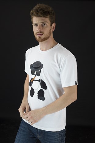 EMBROIDERED PANDA Tshirt