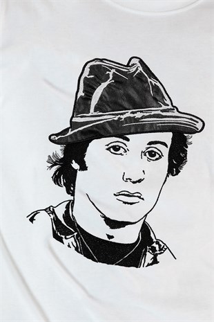 EMBROIDERED STALLONE Tshirt