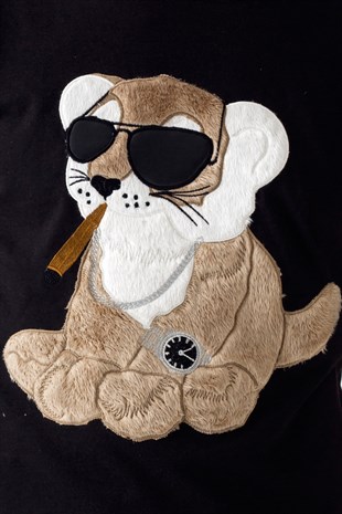 EMBROIDERED TİGER Tshirt