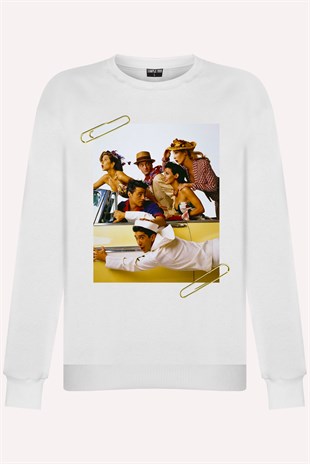 PRINTED FRIENDS sweatshirt