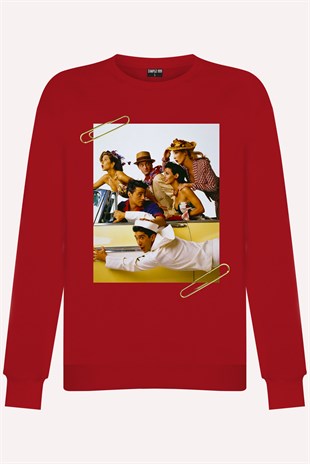 PRINTED FRIENDS sweatshirt