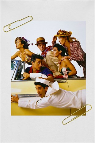 PRINTED FRIENDS tshirt