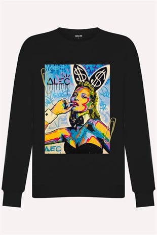 PRINTED KATE MOSS sweatshirt