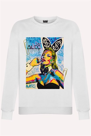 PRINTED KATE MOSS sweatshirt