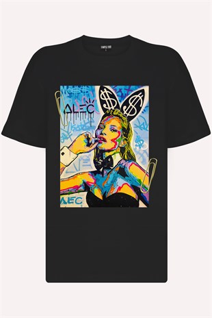PRINTED KATE MOSS tshirt
