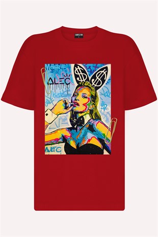 PRINTED KATE MOSS tshirt