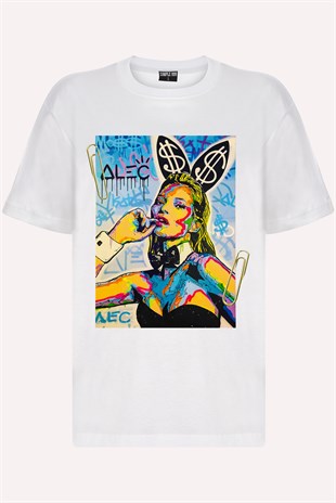 PRINTED KATE MOSS tshirt