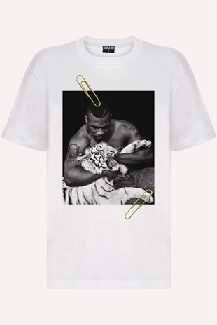 PRINTED MIKE TYSON tshirt