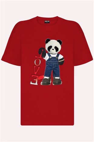 PRINTED PANDA tshirt