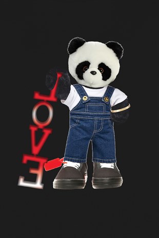 PRINTED PANDA tshirt