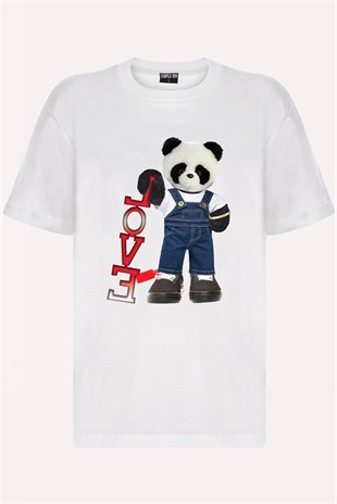 PRINTED PANDA tshirt