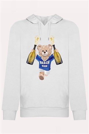 PRINTED TEDDY BEAR hoodie