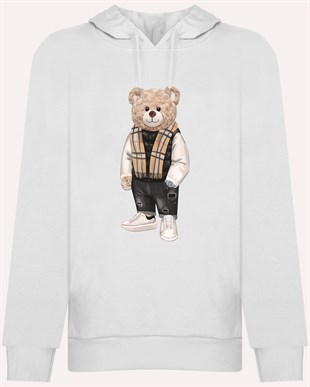 PRINTED TEDDY BEAR hoodie