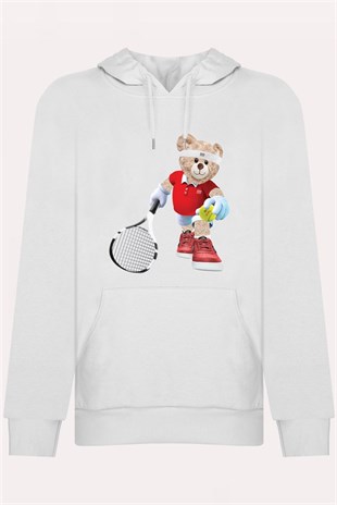 PRINTED TEDDY BEAR hoodie