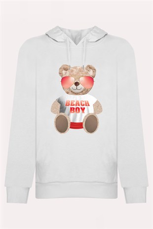 PRINTED TEDDY BEAR hoodie