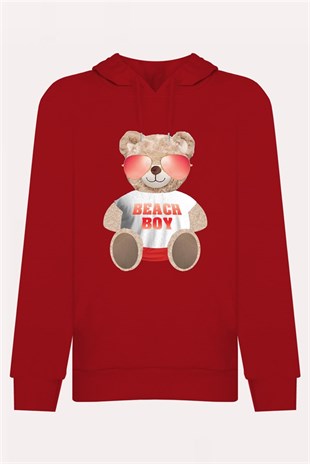 PRINTED TEDDY BEAR hoodie