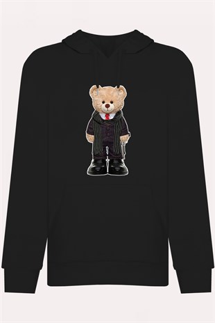 PRINTED TEDDY BEAR hoodie