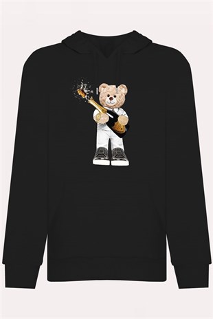 PRINTED TEDDY BEAR hoodie