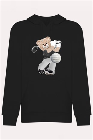 PRINTED TEDDY BEAR hoodie