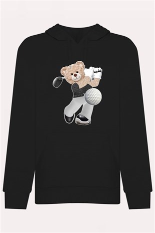 PRINTED TEDDY BEAR hoodie