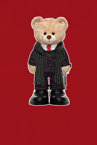 PRINTED TEDDY BEAR hoodie