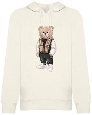 PRINTED TEDDY BEAR hoodie