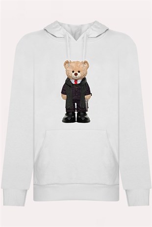 PRINTED TEDDY BEAR hoodie
