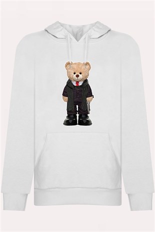 PRINTED TEDDY BEAR hoodie