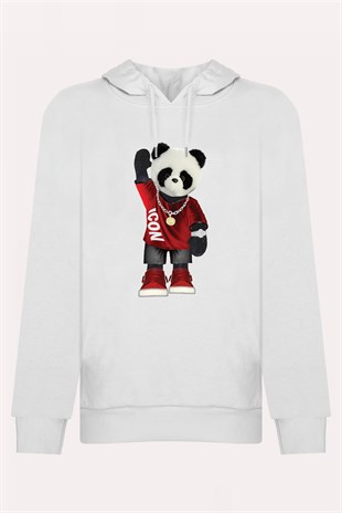 PRINTED PANDA hoodie