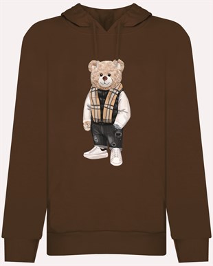 PRINTED TEDDY BEAR hoodie