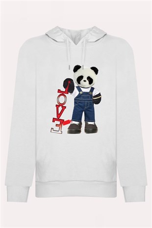 PRINTED PANDA hoodie