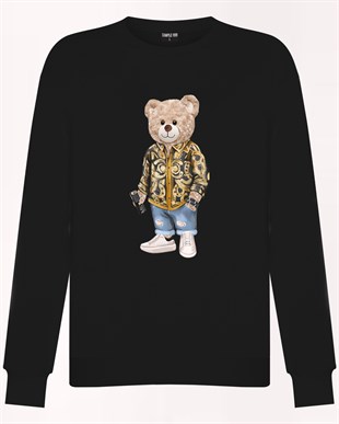 PRINTED TEDDY BEAR sweatshirt