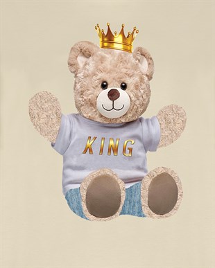 PRINTED TEDDY BEAR sweatshirt