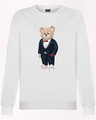 PRINTED TEDDY BEAR sweatshirt
