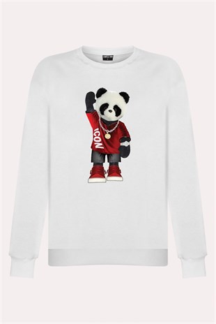 PRINTED TEDDY BEAR sweatshirt