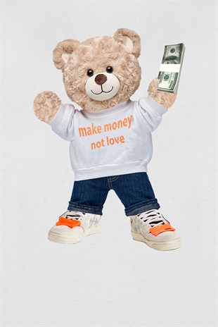 PRINTED TEDDY BEAR sweatshirt