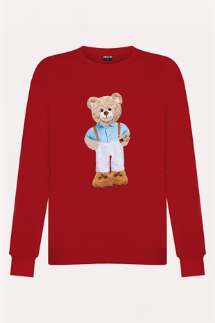 PRINTED TEDDY BEAR sweatshirt